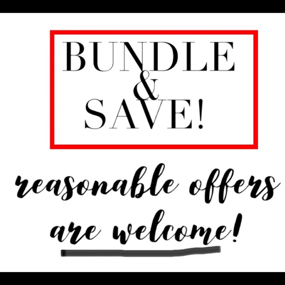 Bundle Sale❤️ make offer on 2 or more items